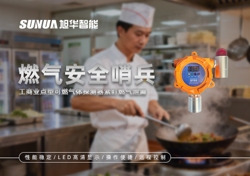 燃气安全哨兵：工商业点型可燃气体探测器紧盯燃气泄漏