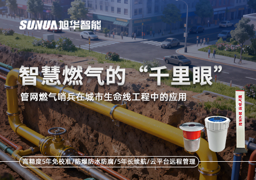 智慧燃气的“千里眼”：管网燃气哨兵在城市生命线工程中的应用